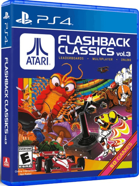 Atari Recharged Collection 1 + 2 box art for Playstation 4